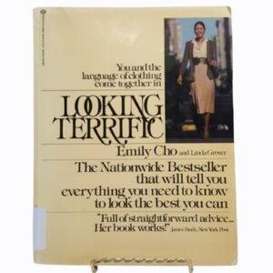 RARE Book LOOKING TERRIFIC by Emily Cho, Vintage 1979